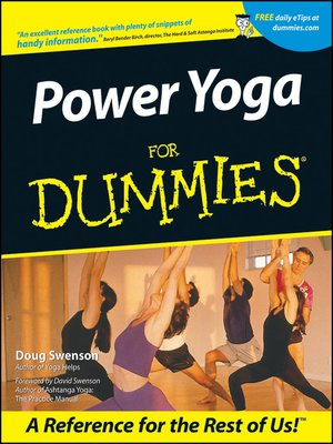 cover image of Power Yoga For Dummies